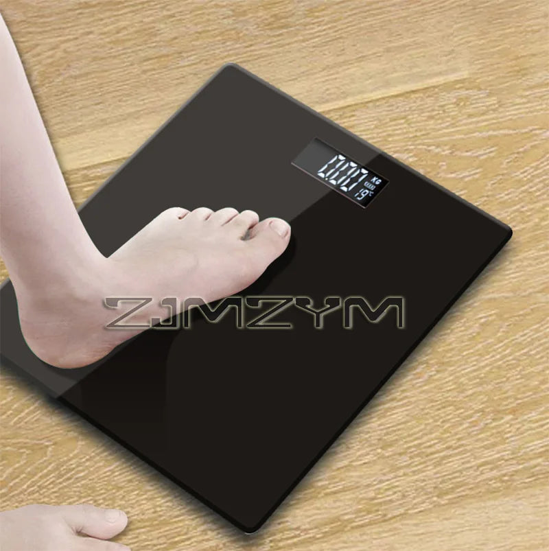 Scale for Body Weight , Digital Bathroom Scale with Step-On Technology, 3 Backlit Display, 180kg Weight Scale, ميزان وزن - Sun Studio
