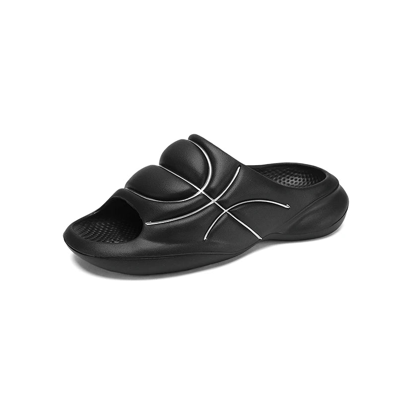 Slippers for men in summer trendy for outdoor sports dual purpose anti slip and odor resistant sandals basketball Slippers - Sun Studio