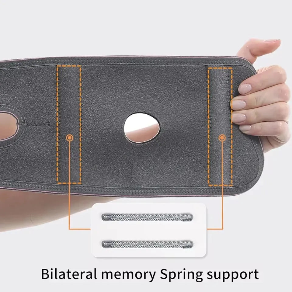 GOBYGO 1PCS Adjustable Elbow Support Elastic Double Compression Elbow Pad Spring-loaded Elbow Pads For Fitness Sports Basketball - Sun Studio