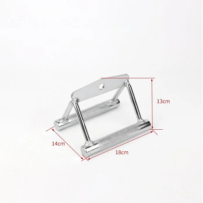 Gym Home Equipment Accessories Lat Pull Down Bar，Chrome-plated Surface Anti-rust High Load-bearing Fitness Tricep Rope Training - Sun Studio