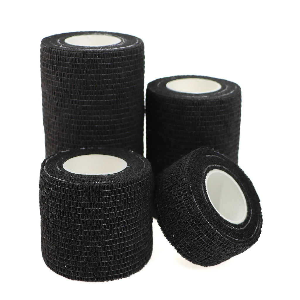 24 Pieces Elastic Bandage Tapes Athletic Tape Elastoplast Sports Recovery Strapping Gym Waterproof Muscle Relief Finger Ankle - Sun Studio