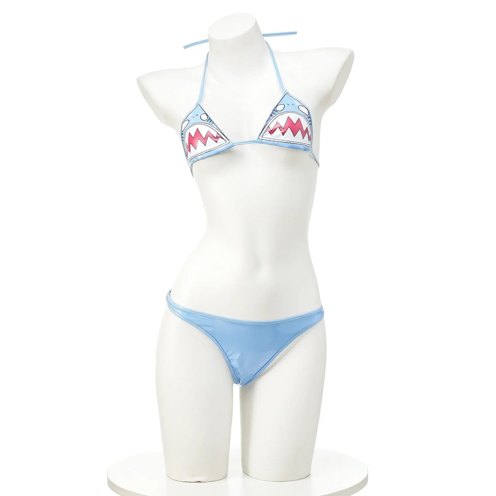 Cute Shark Pool Parry Anime Comics Girl Bikini Swimsuit Cosplay Costume Women Underwear Swimwear Role Play Sexy Backless Outfit - Sun Studio