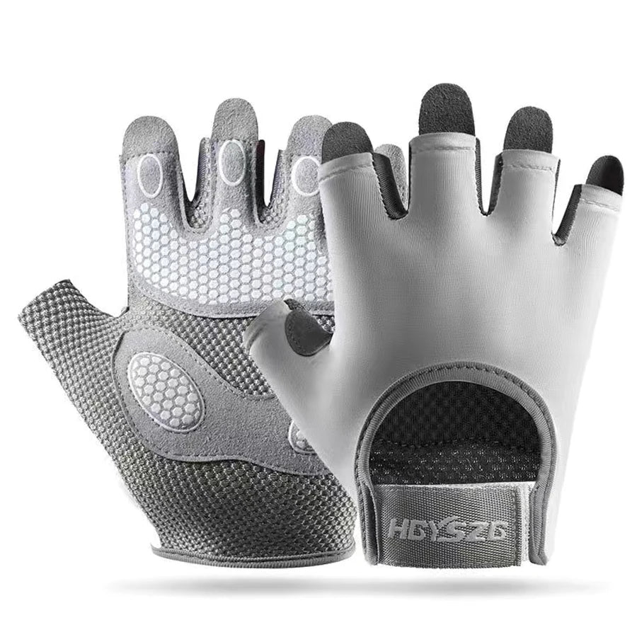 Fitness gloves for outdoor sports, cycling, weightlifting, comfortable, breathable, lightweight, anti slip, wear-resistant, men' - Sun Studio