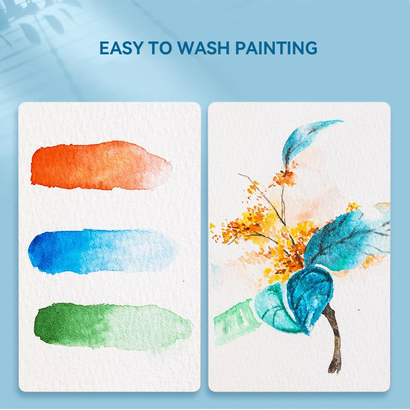 Watercolor Paper 300g 50% Cotton Watercolor Drawing Paper 8K 16K 32K Art Drawing Papers For Student School Painting Supplies - Sun Studio