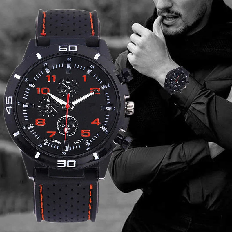 Fashion Date Quartz Men Watches Top Brand Luxury Male Clock Chronograph Sport Mens Wrist Watch Hodinky Relogio Masculino - Sun Studio