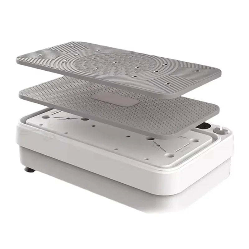 Fitness Body Vibration Plate Abs Material Workout Fitness Fat Vibrator Platform - Sun Studio