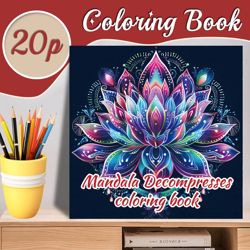 Mandalas Coloring Book for Adults: Stress Relief Adult Picture Book for Creative Color Practice - Sun Studio