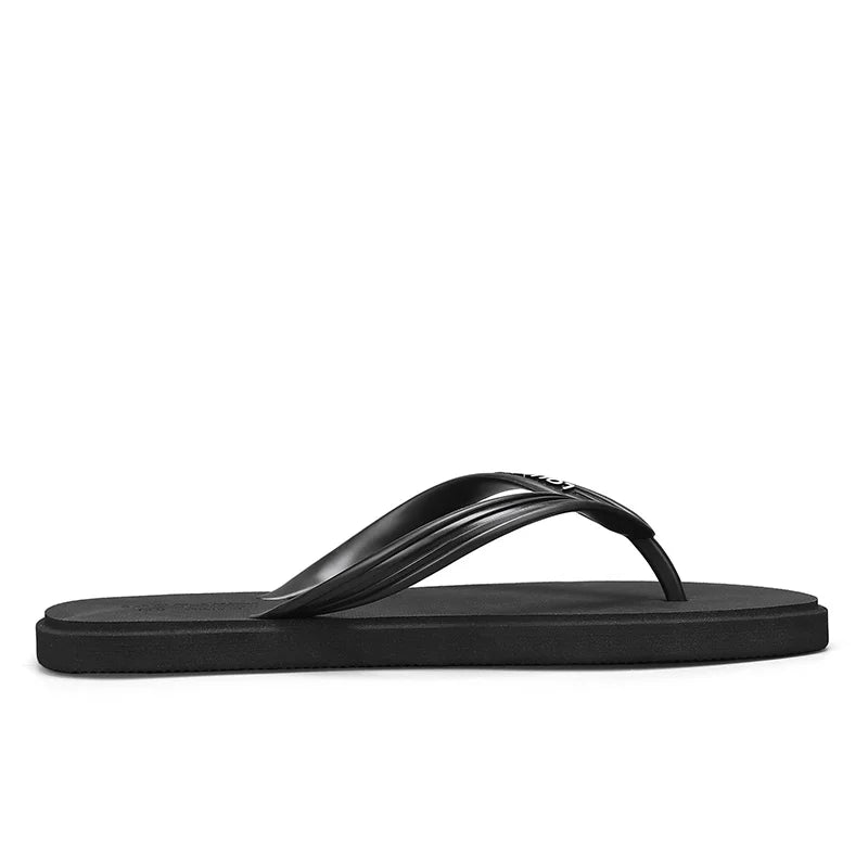 New men's flip flops with soft sole, comfortable, open toe flip flops for indoor and outdoor walks, summer beach flip flops for - Sun Studio