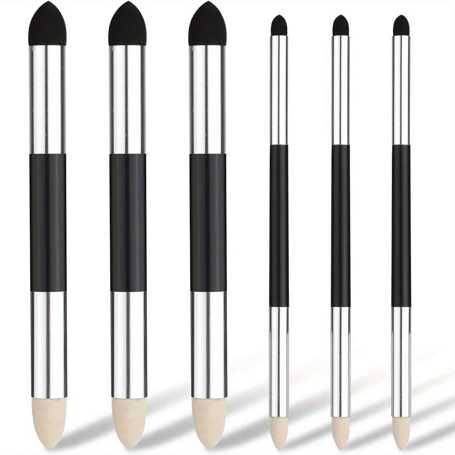 Artist Blending Sponge Pen, 2/4/6 Pcs Double Headed Reusable Rubbing Sponge Sketch Pen Brush Drawing Art Blenders for Sketching - Sun Studio