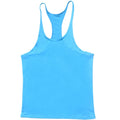 Men's Sports Gym Fitness Tank Top Y Back Fitness Lightweight Shoulder Strap Muscle Fit Tight Fitness Limit T-shirt - Sun Studio