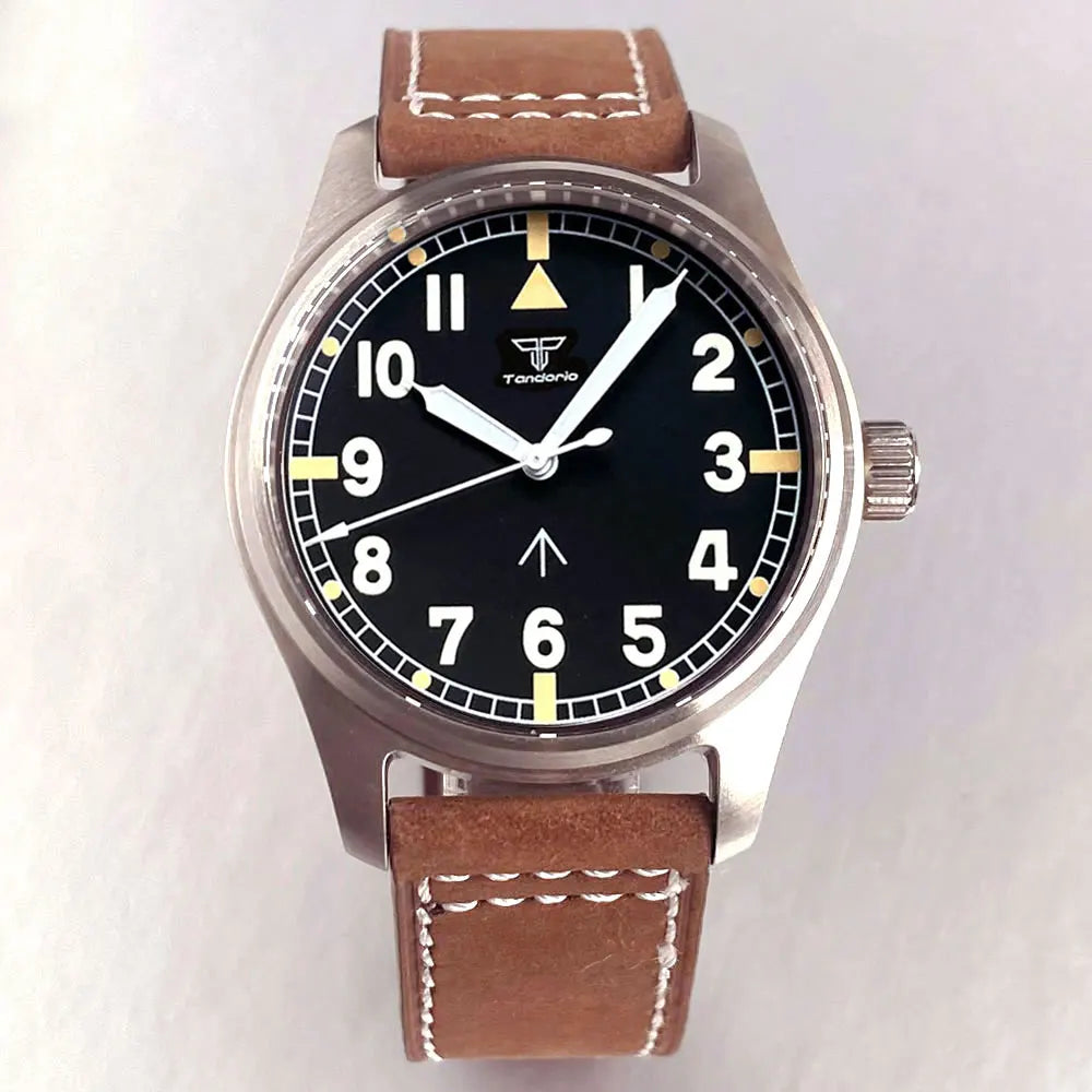 39mm Pilot Aviator Diving Watches Miyota8215 Automatic Mechanical Watch for Men 20BAR Waterproof Sapphire Crystal 316L Steel - Sun Studio