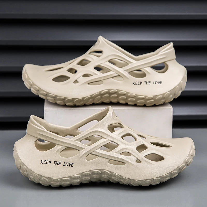 Men Summer Comfortable Breathable Sandals Outdoor Leisure Water Shoes for Hiking and Beach - Sun Studio
