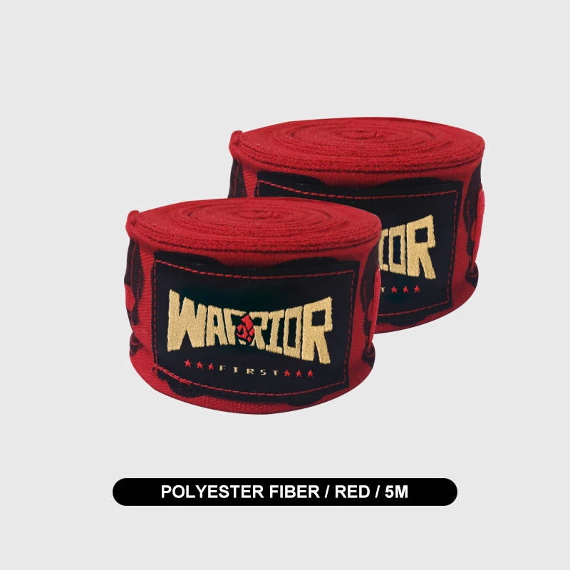 1 Pair Boxing Hand Wraps MMA Muay Thai Kick Boxing Handwraps For Training Bandages Sport Straps 3M/5M Length Skull Print - Sun Studio