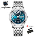 PAAZOMU Classic Casual Quartz Watch Men Women Waterproof Luminous Dial Business Dress Wristwatch Comfortable Watches Male+Box - Sun Studio