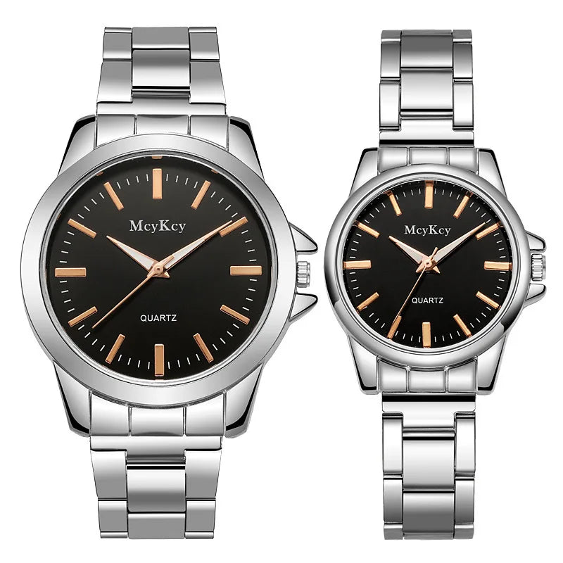 Men Watches Fashion British Style Business Stainless Steel Quartz Watch For Men Sports Wristwatch Relogio Masculino Hot - Sun Studio