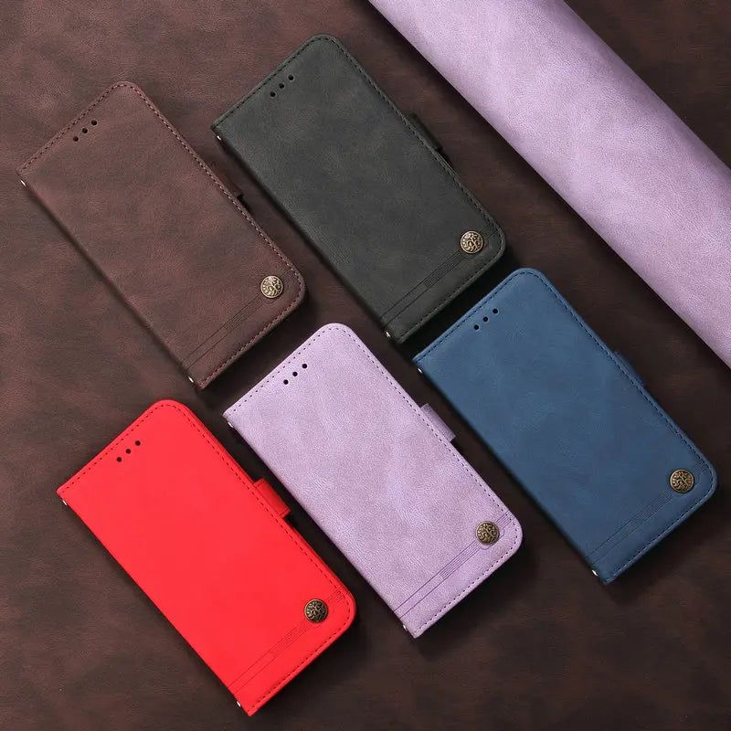 For Xiaomi Redmi Note 15 Pro Plus 5G Protective Case Leather Book Stand Phone Redmi Note 15 Pro 4G Case Mi Note15 Pro+ Flip Capa - Sun Studio