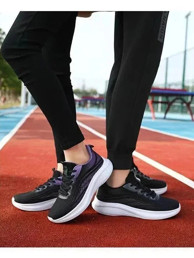 Casual Running Summer Fashion Anti Slip Hiking Mesh Breathability Athletic Shoe Tennis Woman Trend 2025 Woman Sneakers Couple - Sun Studio