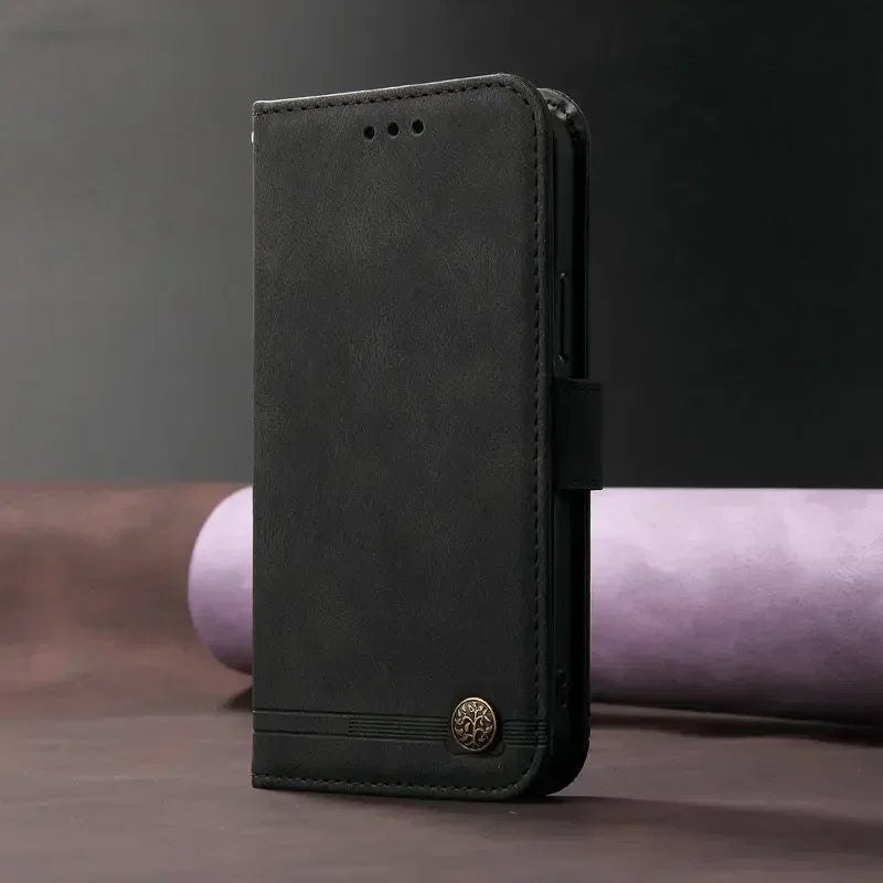 For Xiaomi Redmi Note 15 Pro Plus 5G Protective Case Leather Book Stand Phone Redmi Note 15 Pro 4G Case Mi Note15 Pro+ Flip Capa - Sun Studio