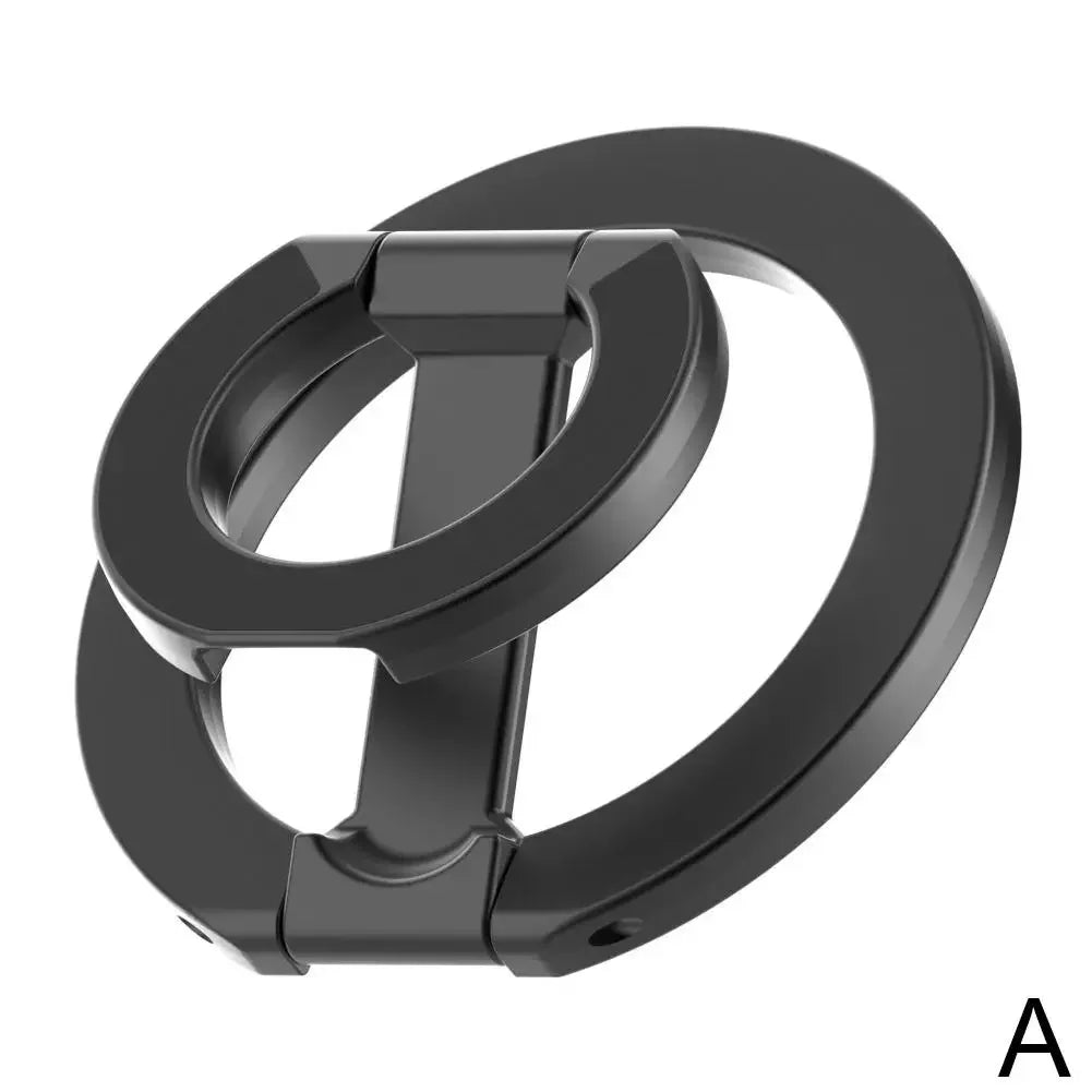 For MagSafe Double Sided Magnetic Phone Ring Holder Portable Folding Cellphones Stand Phone Accessories Support Bracket Grip Tok - Sun Studio