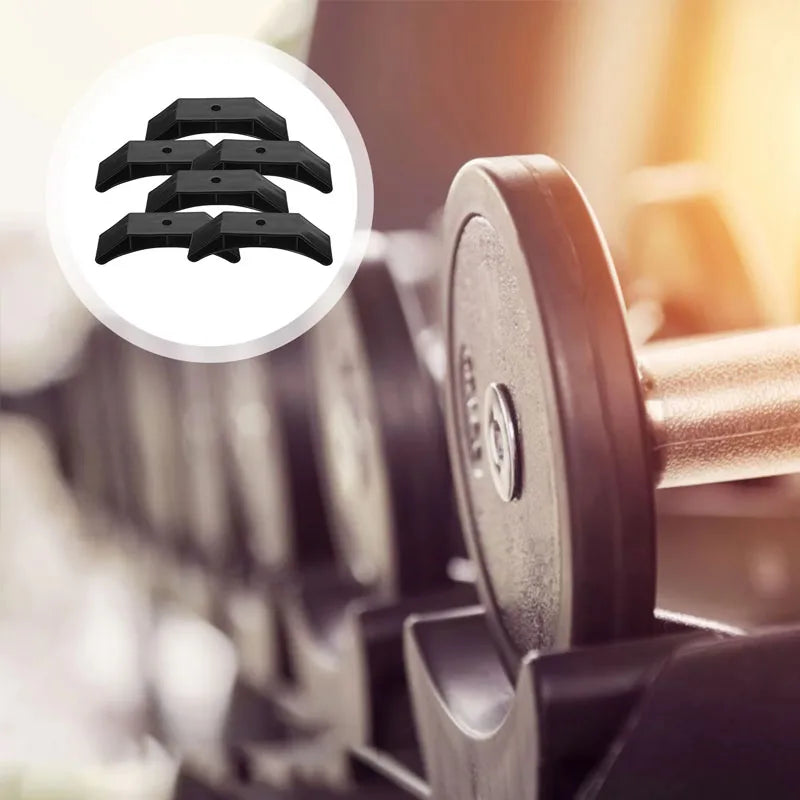 10pcs Dumbbell Rack Sturdy Stand Compact Lightweight Floor Protector Storage Holder For Home Gym Fitness Equipment Accessory - Sun Studio