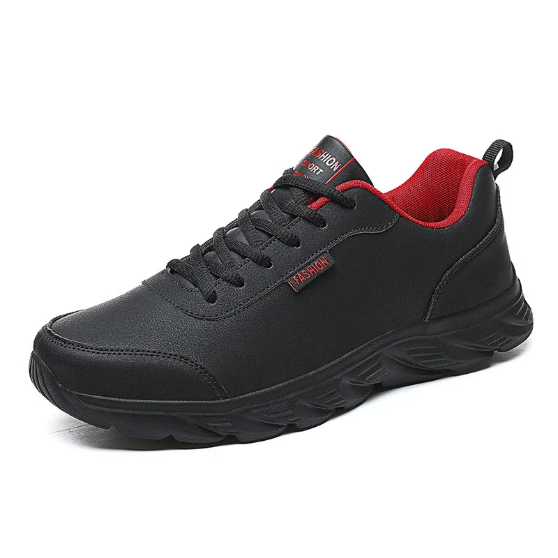 Winter Light Men Sneakers Lace Up Casual Shoes For Men Cushioning Men Sport Shoes For Running Outdoor Waterproof Walking Shoes - Sun Studio