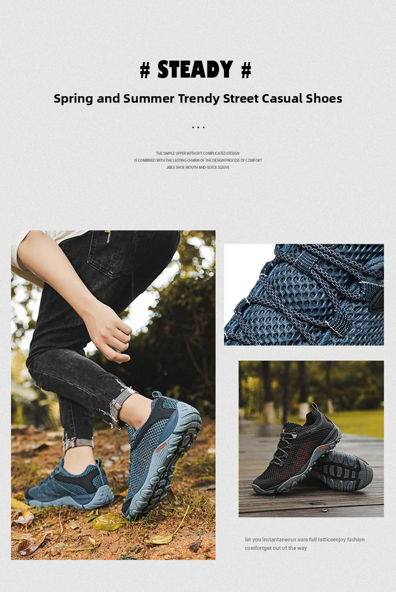 Paul 2026 New 571 Water Shoes Men's Casual Shoes Single Lace Youth Hollow Mesh Shoes Breathable Comfortable Fashionable - Sun Studio