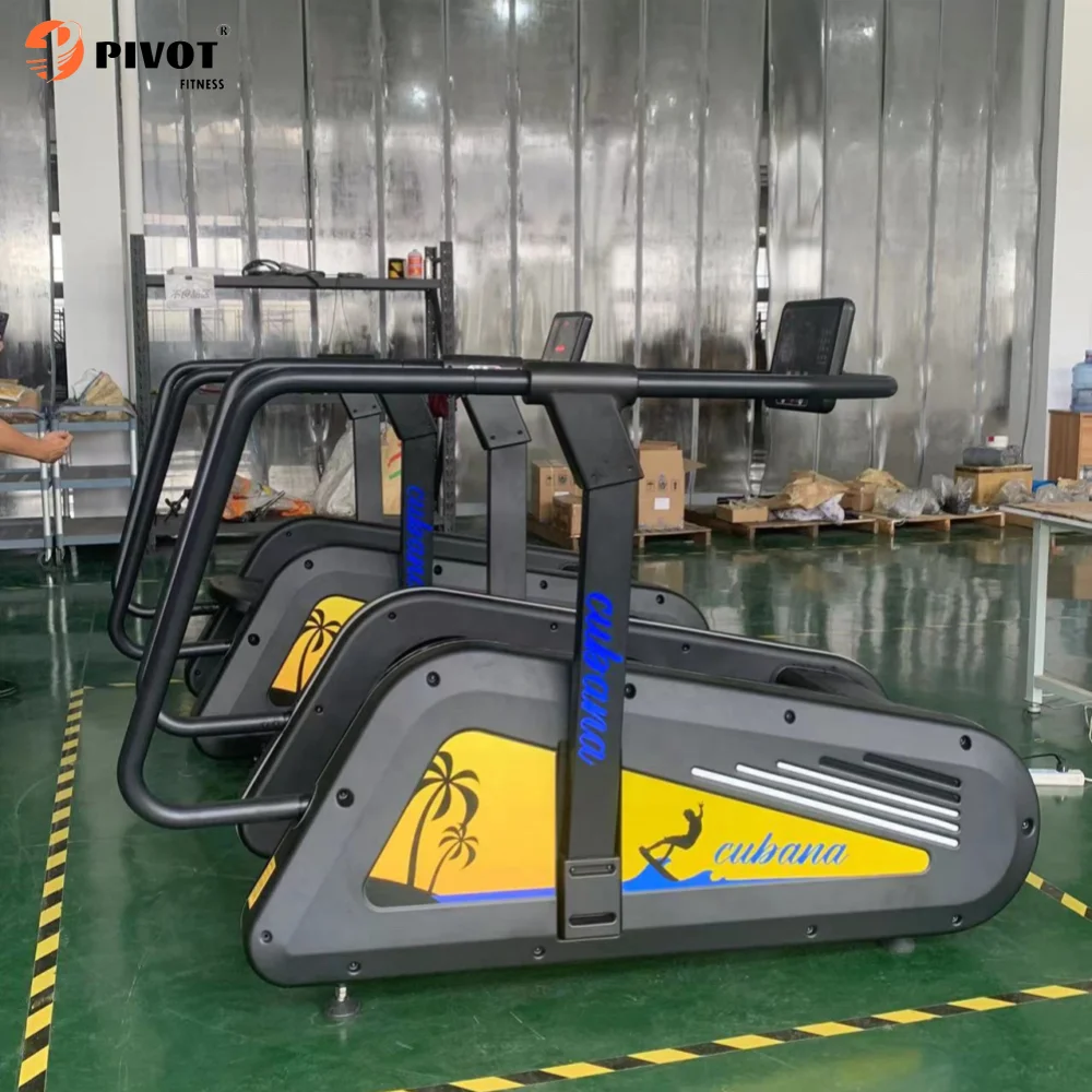 Gym Fitness Equipment Exercise Bike Core Training Gym Surfing Machine With LCD Display Cardio Fitness Commercial - Sun Studio