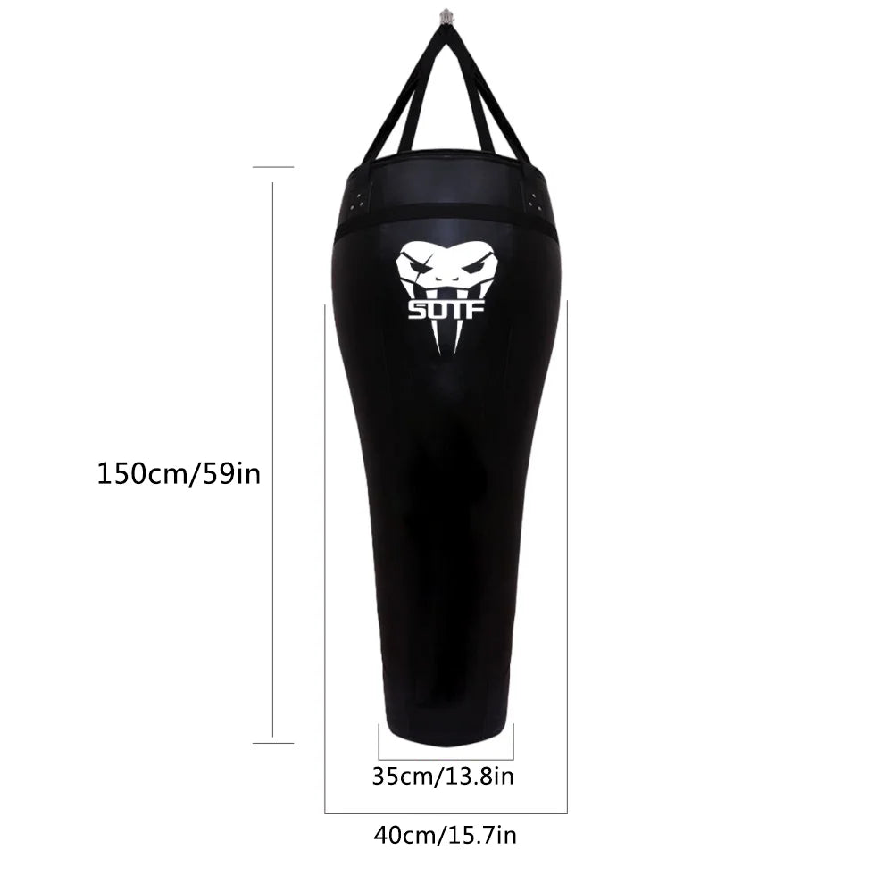 Multifunctional Bounce Back Sandbag for Martial Arts Resist-Hitting Boxing Bag with Metal Chain Hook Foldable Sports Equipment - Sun Studio