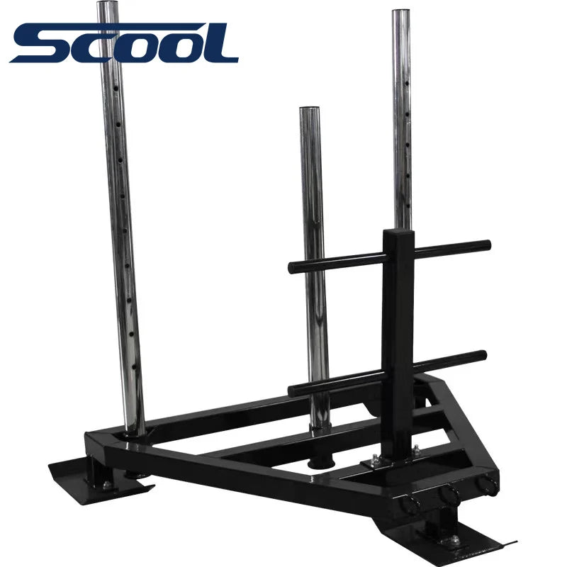 Gym Weight Sled For Home Fitness Training For Workout And Bodybuilding Exercises - Sun Studio