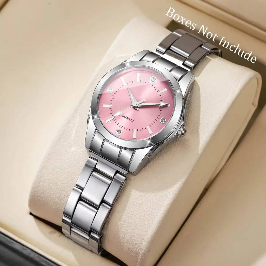 Luxury Rhinestone Women Watches Casual Quartz Wrist Watches For Ladies Clock Reloj Mujer（Without box） - Sun Studio