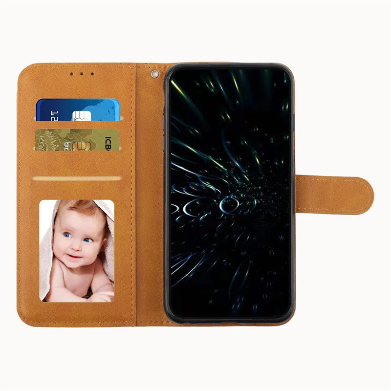 Leather Protect Phone Case For Samsung Galaxy S20 FE S20+ Ultra S 20 Plus S20Plus 5G Magnetic Cases Flip Wallet Cover Book Coque - Sun Studio