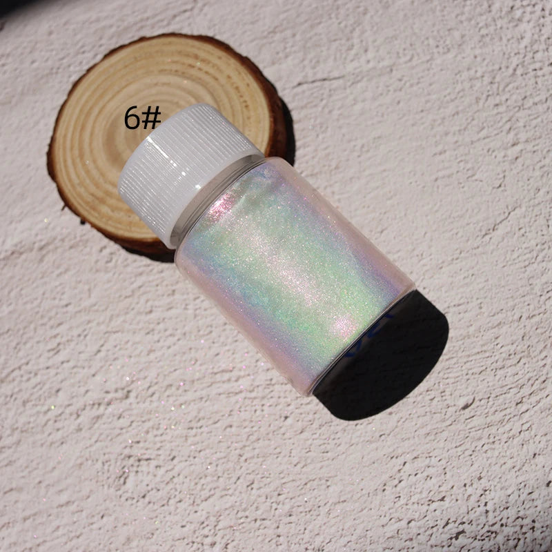 Chameleon Pigments Acrylic Powder Coating Dye Magic Discolored Pearlescent for Crafts Car Automotive Painting Decoration Arts