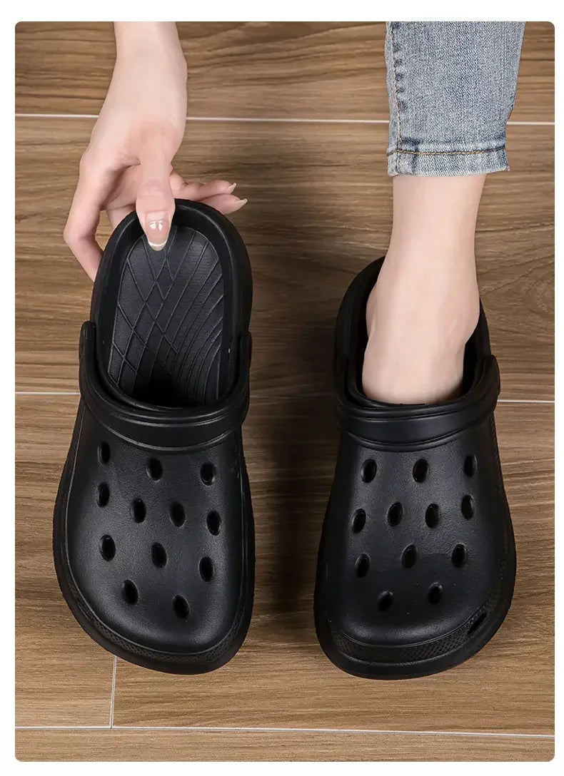 2026Summer Men Clogs Sandals Men's and Women's Leisure Slippers Beach Slides Home Garden Shoes Outdoor Sandals Plus Size46 47 48 - Sun Studio