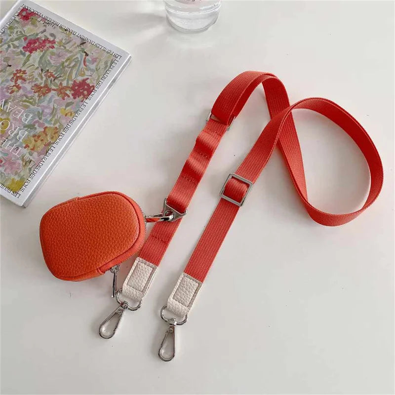 Stylish Mobile Phone Strap Zippered Pocket Anti-drop Phone Case Zippered Lanyard Wallet Adjustable Crossbody Wallet Long Lanyard - Sun Studio