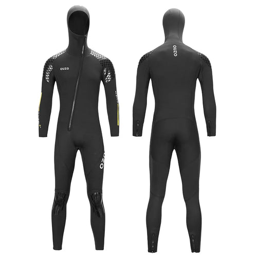 3mm Neoprene Wetsuit Men's One-piece Cold Proof Scuba Warm Diving Suit Jellyfish Winter Swimsuit Surfing Suit  S-4XL - Sun Studio
