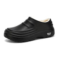 Waterproof Cotton Chef Shoes For Men Anti-Slip Work Footwear Warm Comfortable Kitchen Specialized Shoes With EVA Outsole