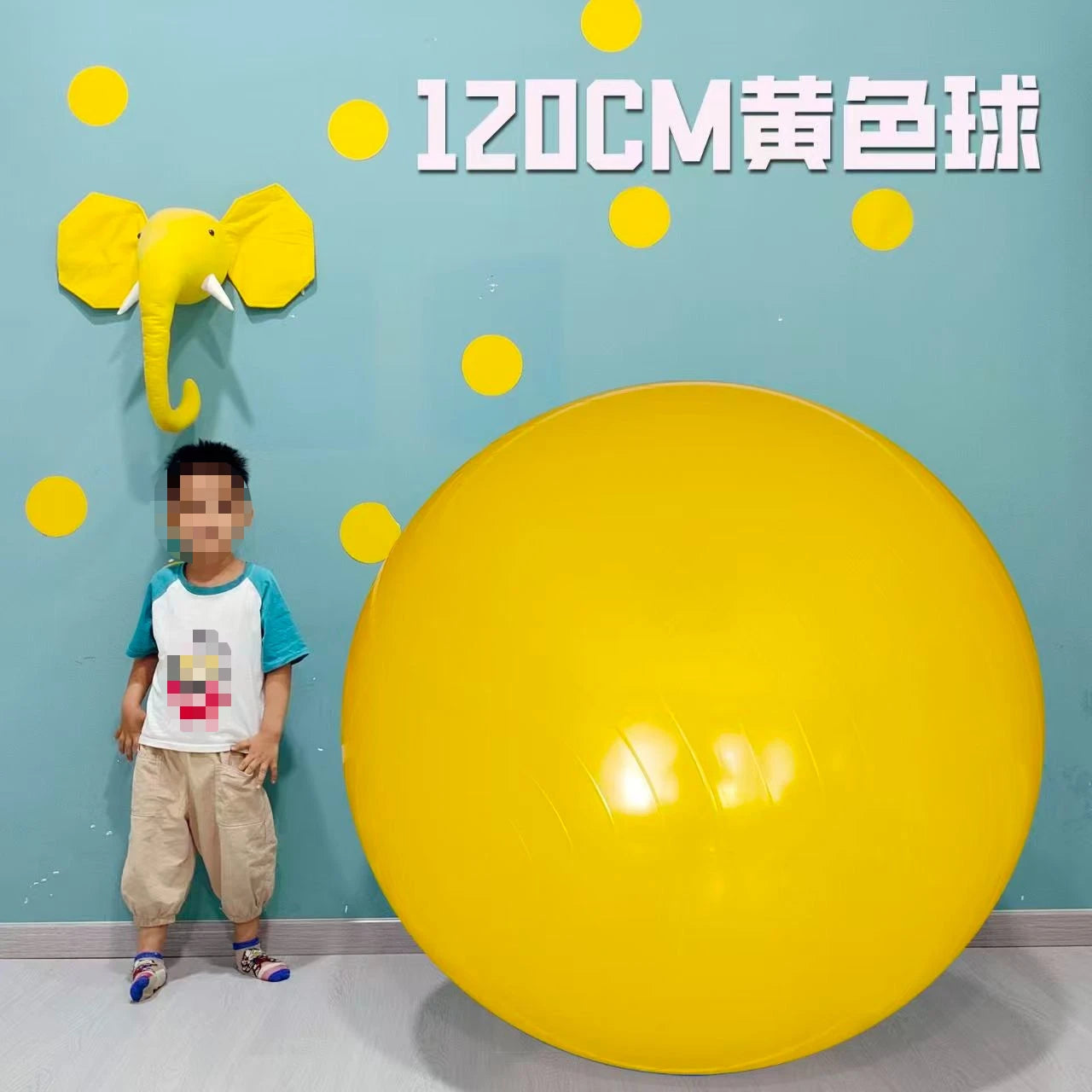 Massage Yoga Ball  120cm Pilates Gym Ball Fitness Ball Pump - Sun Studio