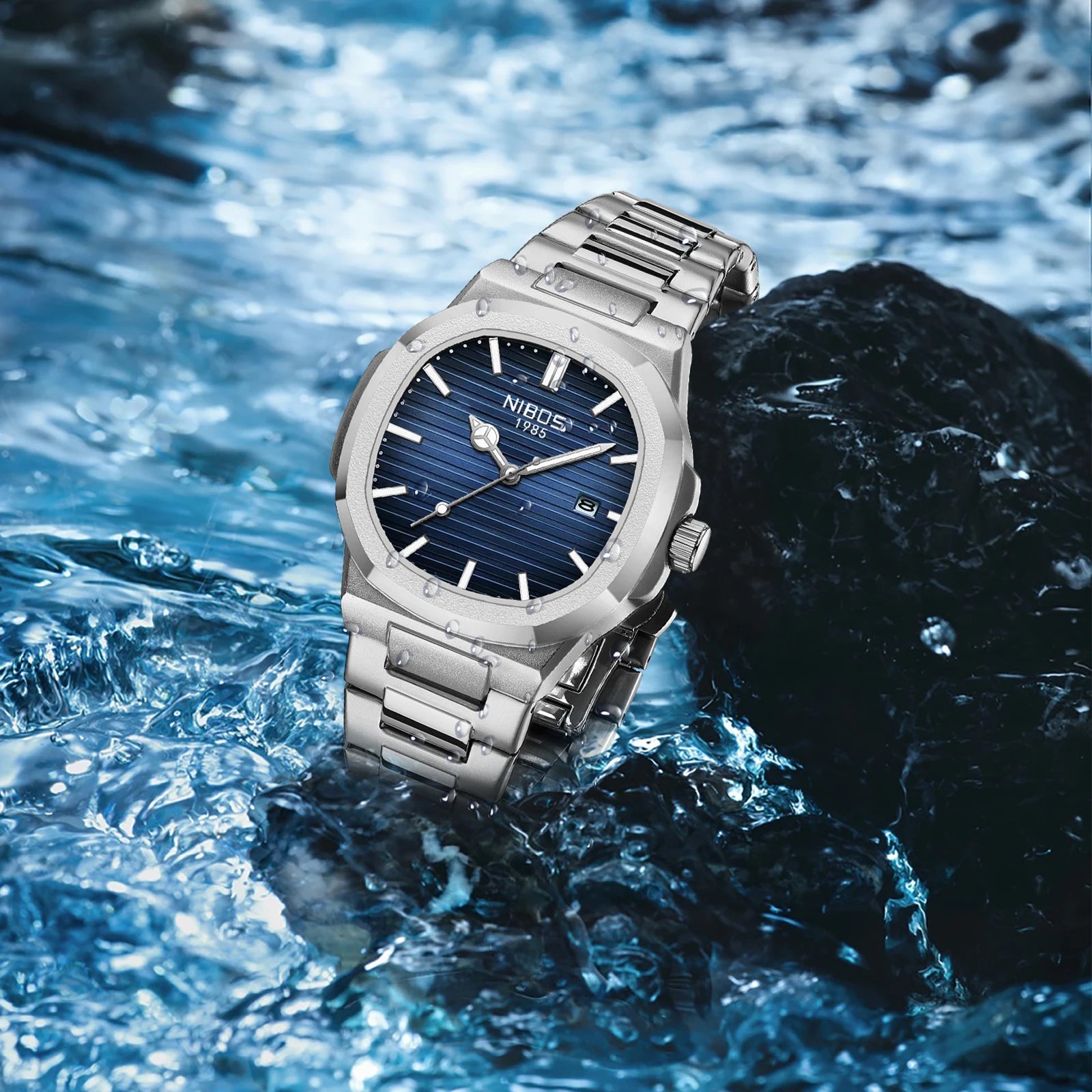 NIBOSI Fashion Men's Watches Top Brand Luxury Style Date Business Men Watch Luminous Waterproof Analog Quartz Wristwatch Reloj - Sun Studio