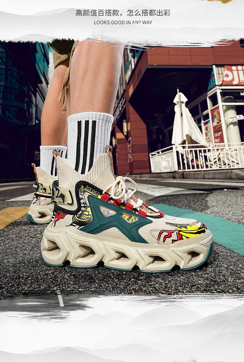 Shoes men Sneakers Male casual Mens Shoes tenis Luxury shoes Trainer Race Breathable Shoes fashion running Shoes for women - Sun Studio