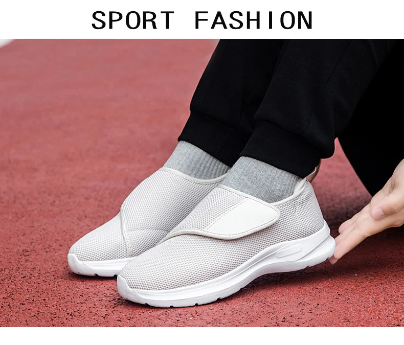 Winter Women Orthopedics Wide Feet Swollen Walking Casual Shoes Thumb Eversion Adjusting Soft Comfortable Diabetic Man Shoes