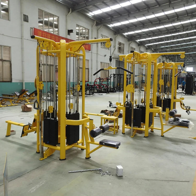 Fitness Equipment Weightlifting Gym Machine Multifunction Trainer Indoor 4 Station Machine - Sun Studio