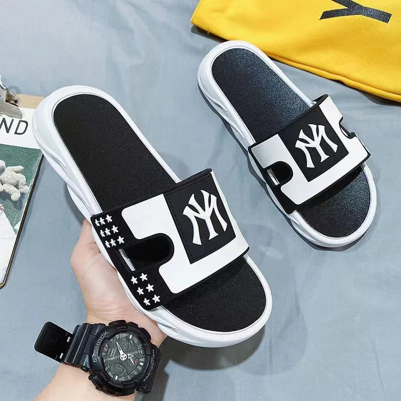 Summer Sandals Slippers Men Beach Outdoor Non-Slip Fashion Flip-Flops Brand Sports Street Wear Casual Shoes Ciabatte Uomo Trend - Sun Studio