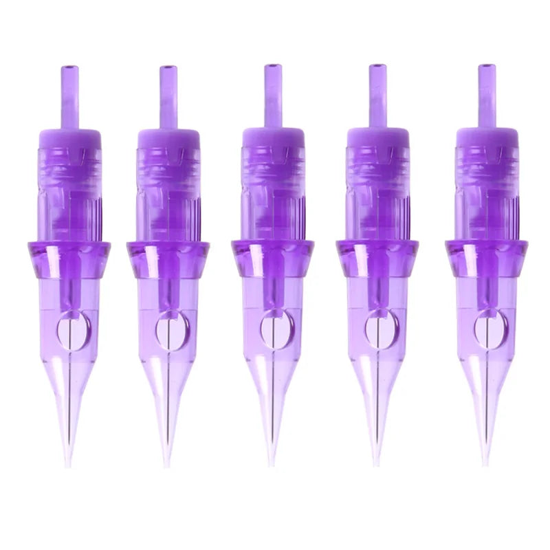 10pcs/Box Universal Tattoo Cartridge Round Liner Shader Curved Magnum Tattoo Needle Cartridge - Sun Studio