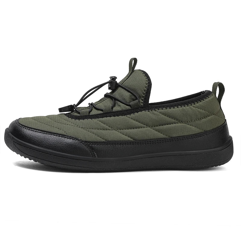 New Winter Warm Snow Barefoot Casual Shoes Waterproof Non-Slip Women Men Hiking Shoes Outdoor Warm Fur Work Ankle Shoes Big Size