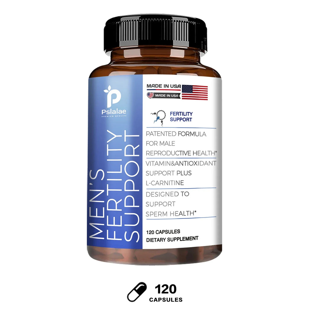 Male Fertility Supplements | Count & Motility Support | Fertility Support Includes L-Carnitine, Zinc & Folic Acid - Sun Studio