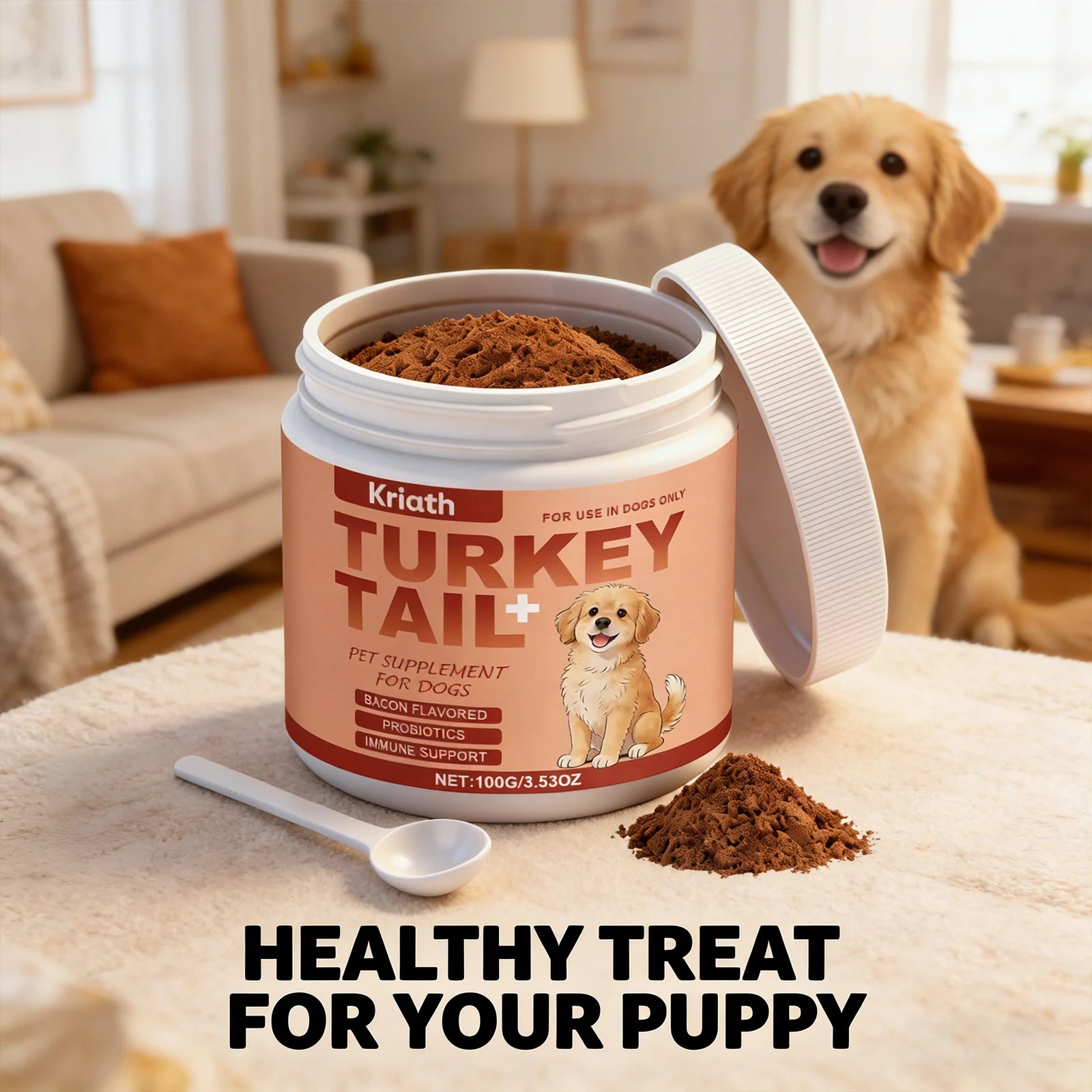 Pet Nutritional Supplements Bacon Flavor Promote Intestinal Function Improve Hair Gloss Maintain Joint Health Nutrition Products - Sun Studio