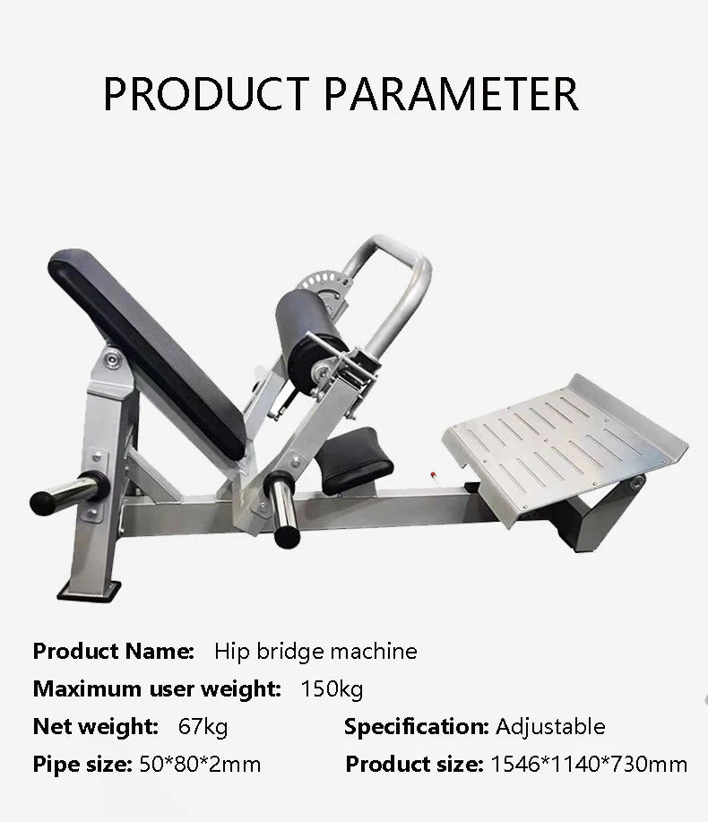 Core Training Gym Private Hip Leg Push Waist Abdominal Muscle Hip Trainer Hip Bridge Machine