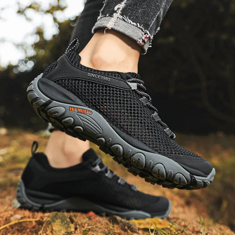 Paul 2026 New 571 Water Shoes Men's Casual Shoes Single Lace Youth Hollow Mesh Shoes Breathable Comfortable Fashionable - Sun Studio