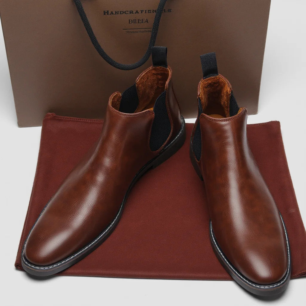 40~46 Men Chelsea Boots Brand Retro Comfortable Fashion Men Boots - Sun Studio