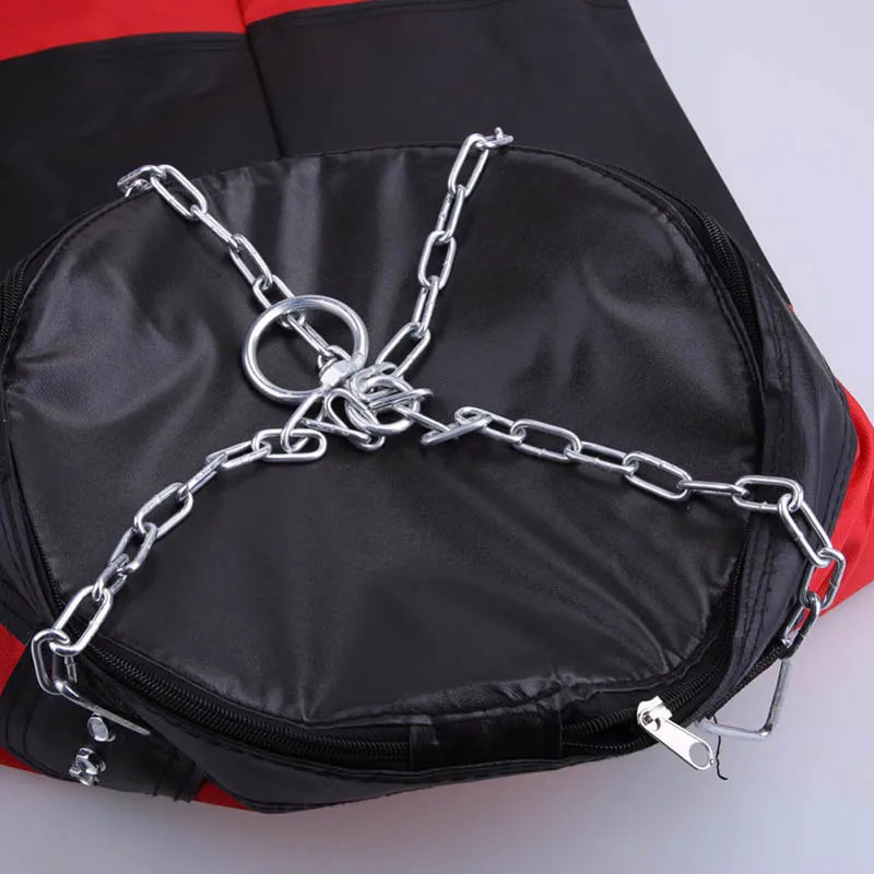 Punch Sandbag Heavy Boxing Punching Bag with Ceiling Hook Steel Chain Fitness Training MMA Kickboxing Muay Thai Karate Taekwondo - Sun Studio